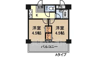 木川東エクセルハイツ【813号室】の間取り