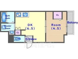 ヴィラ小山【1階】の間取り