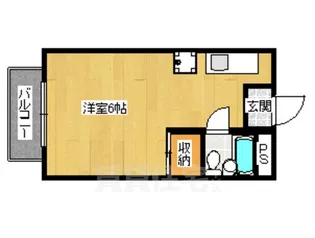 カームMAIN【103号室】の間取り