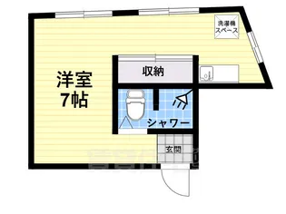 リヨンドハイツ【4階】の間取り