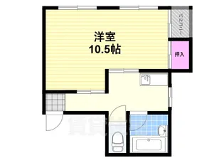メモリアルタウンC棟【2階】の間取り
