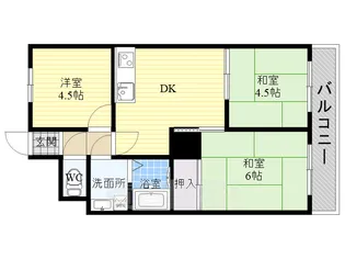 光コーポ1【303号室】の間取り