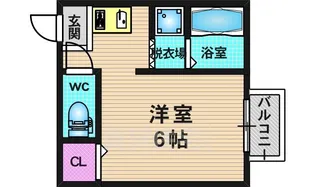 ローレルコート壱番館【1階】の間取り