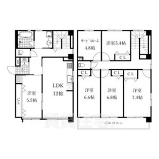 新栄サンハイツ【1階】の間取り