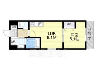 アート神崎川駅前【3階】の間取り