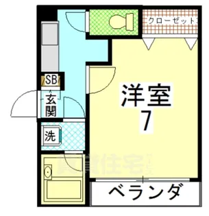 フリーデンハイムキタ【5階】の間取り