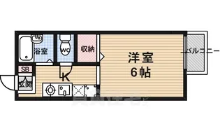 リブレ常盤【1階】の間取り