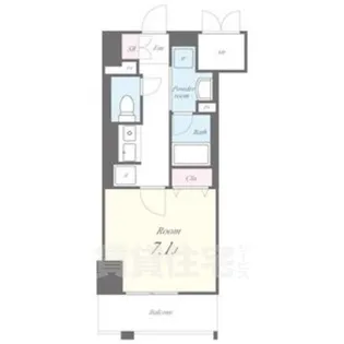 1Kの間取り画像