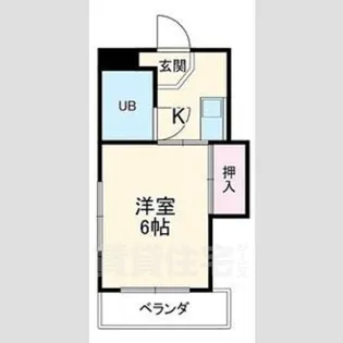 シャトーナカムラ【3階】の間取り