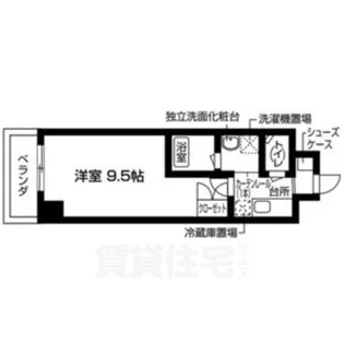 With 京 Seasons【7階】の間取り