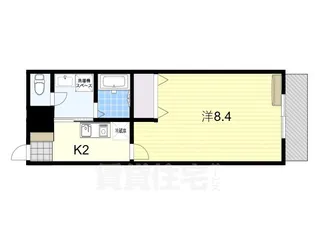 アムールGフォレスト【101号室】の間取り