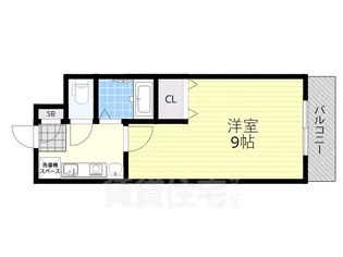 ハイツ戸苅【2階】の間取り