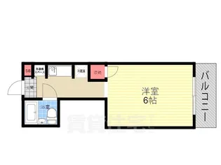 全京都ハウジング壱番館【4階】の間取り