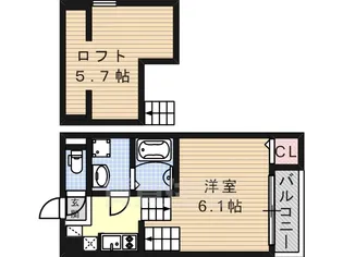 i-FLAG【2階】の間取り