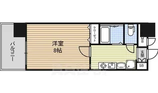 ベル池下【8階】の間取り