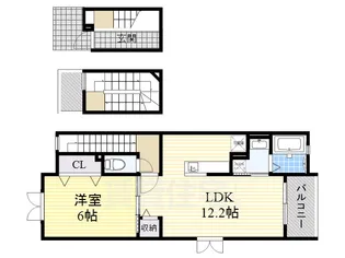 セレノカーサ3【3階】の間取り