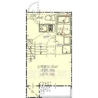 プランドールレガリア【2階】の間取り