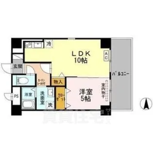 KIRAKUマンション【4階】の間取り