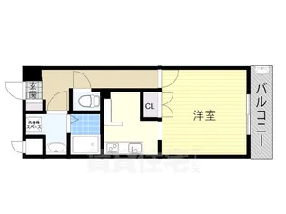 大阪府大阪市住吉区長居西2丁目【マンション】の間取り