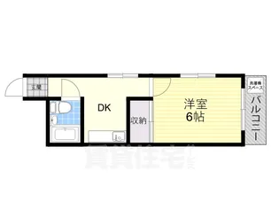 今井コーポ【1階】の間取り