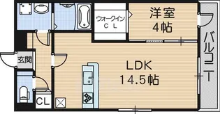 ALBA J・K【1階】の間取り