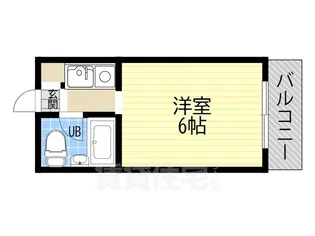 ルネッサンスロザリア【5階】の間取り