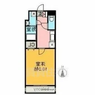 ジュネス福川【2階】の間取り