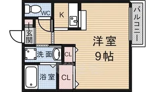 カーサエスペランサ【2階】の間取り
