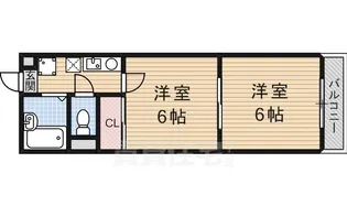 ベルメゾン アルヴェ【4階】の間取り