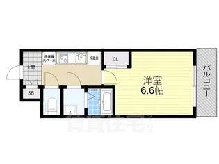 大阪府堺市堺区出島海岸通1丁【マンション】の間取り