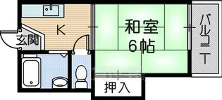 和光ハイツ【1階】の間取り