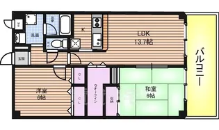 リジェール菅原【2階】の間取り