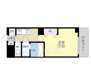 メゾン・ド・ヴィレ須磨【3階】の間取り