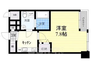 セレニテ甲子園【1階】の間取り