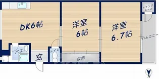 BFA池島【3階】の間取り
