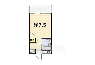 アドミラルマンション【3階】の間取り