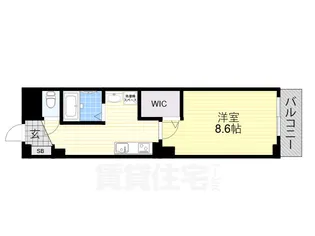昭和町エクセルハイツ【4階】の間取り
