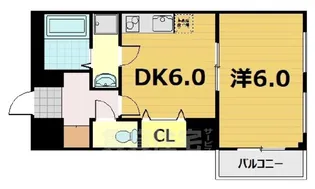 プレステージ翼【3階】の間取り