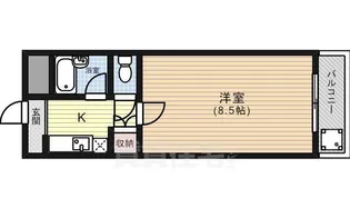 華陽ハイツ【3階】の間取り