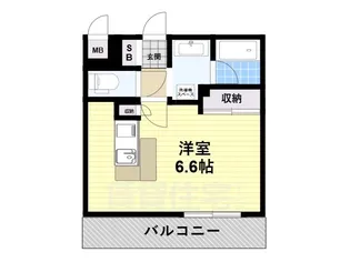 ノーブル参番館【1階】の間取り