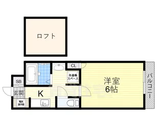 カーサさくら【3階】の間取り