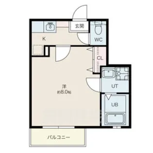 リブレア日比野西 A棟【2階】の間取り