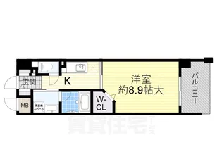 大阪府大阪市淀川区西宮原2丁目【マンション】の間取り