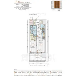 エステムコート名古屋サウスプレミオ【10階】の間取り