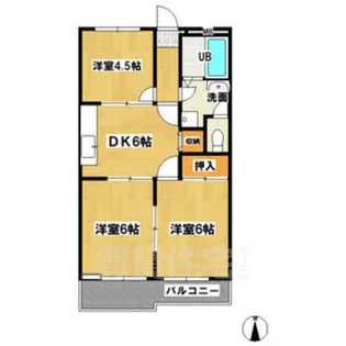 エクセル春日井【3階】の間取り