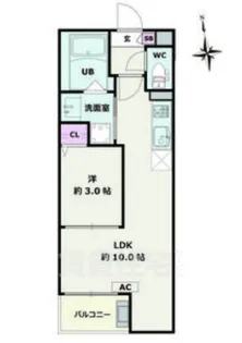 Jack moriyama1【3階】の間取り