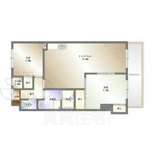 シャトーマスヒコ【3階】の間取り