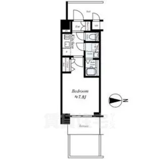 エスリード京都梅小路アヴェニテ【1階】の間取り