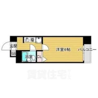 GARNET RESIDENCE 下鴨【4階】の間取り