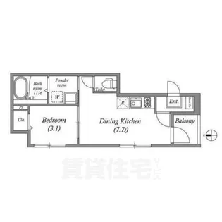 EMBELLIR COCO【3階】の間取り